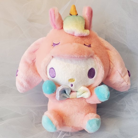 My Melody - Rainbow Unicorn Party Small Plush - Picture 1 of 4